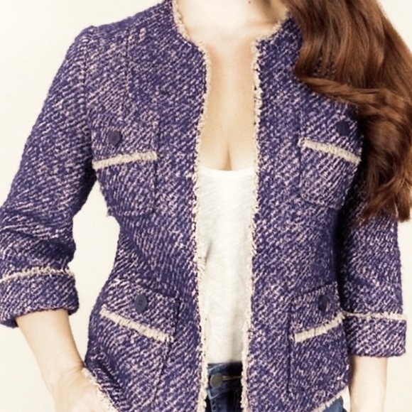 Talbots Tweed Blazer - Like New!  (Size 4) - Picture 1 of 7